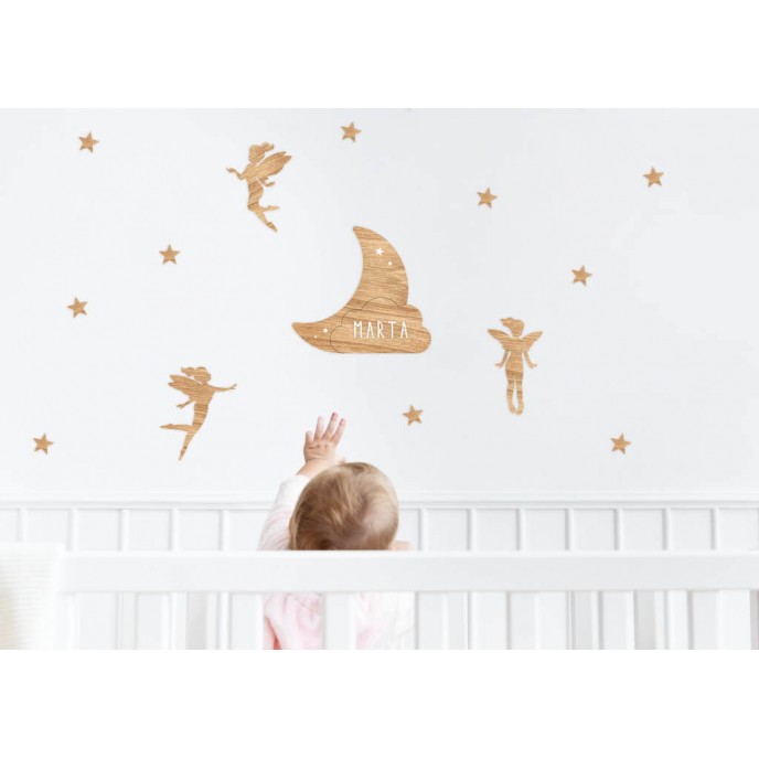 Vintiun Personalised Wall Decoration Fairies