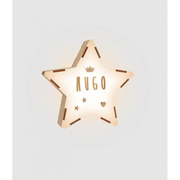 Vintiun Personalised Light Up Star Junior Medium