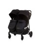 Chipolino Twin Stroller Top Stars Obsidian