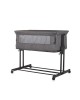 Chipolino Bedside Crib Zen Granite