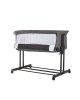 Chipolino Bedside Crib Zen Granite