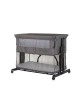 Chipolino Bedside Crib Zen Granite