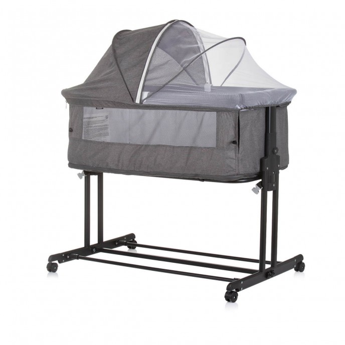 Chipolino Bedside Crib Zen Granite