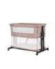 Chipolino Bedside Crib Zen Macadamia