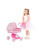 Chipolino Doll Stroller Dora Butterflies