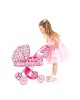 Chipolino Doll Stroller Dora Butterflies