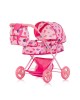 Chipolino Doll Stroller Dora Hearts