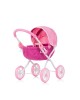 Chipolino Doll Stroller Daisy Pink Linen