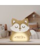 Vintiun Personalised Light Up Animal Lamp Fox