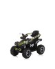 Chipolino Ride on Car with Canopy ATV White Green