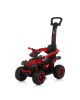 Chipolino Ride on Car with Canopy ATV Spider Red