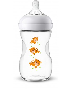 Lansinoh Glass Feeding Bottle 240ml/8oz For Babies Toddlers Medium