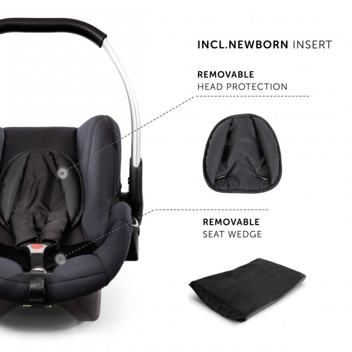 Hauck Travel System Rapid 4 2 in 1 Grey