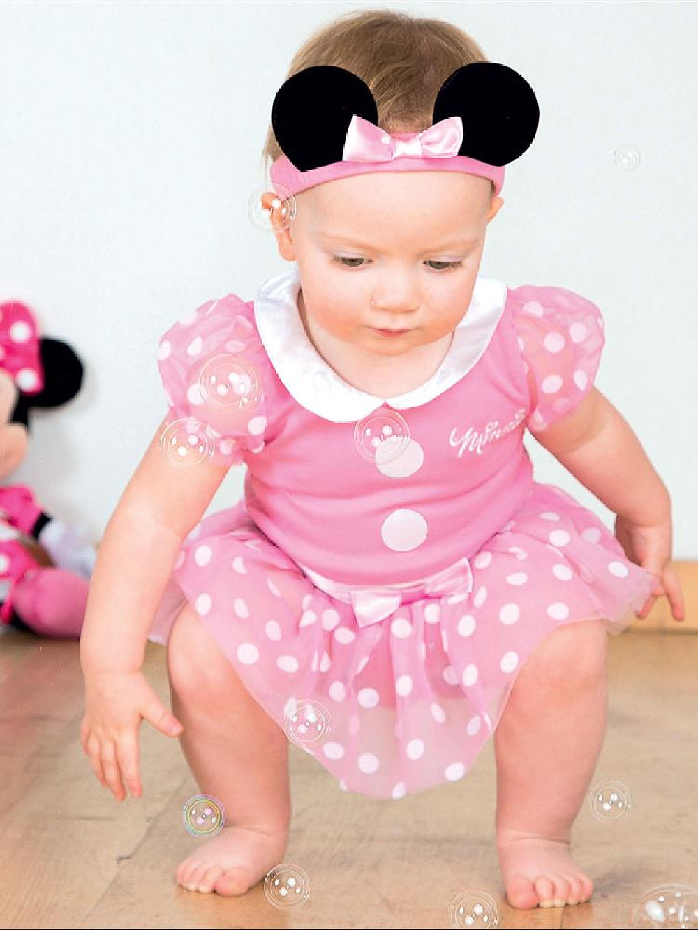 C&A SET VAN 2 DISNEY MINNIE MAUS - Vestito estivo - pink/fuxia 