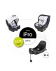 Hauck Carseat iSize iPro Kids Caviar including ISOFix Base