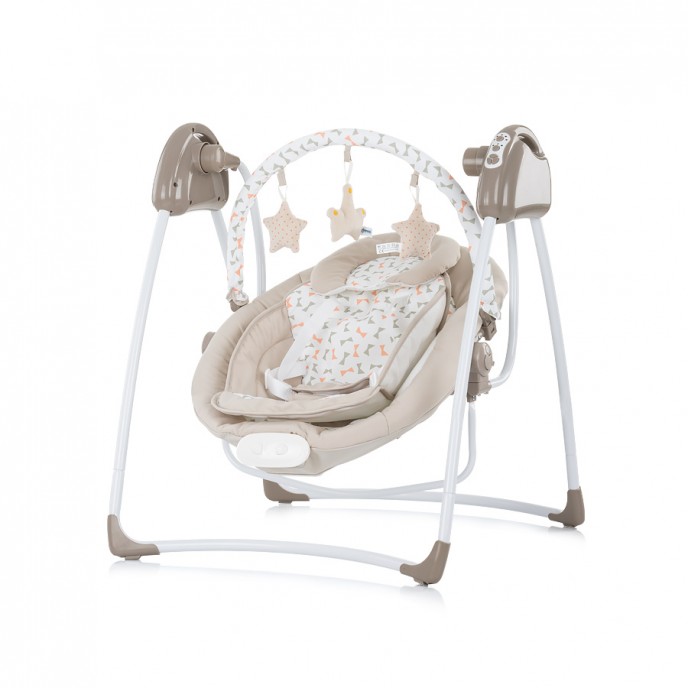 Chipolino Swing And Bouncer Paradise Beige Ribbon