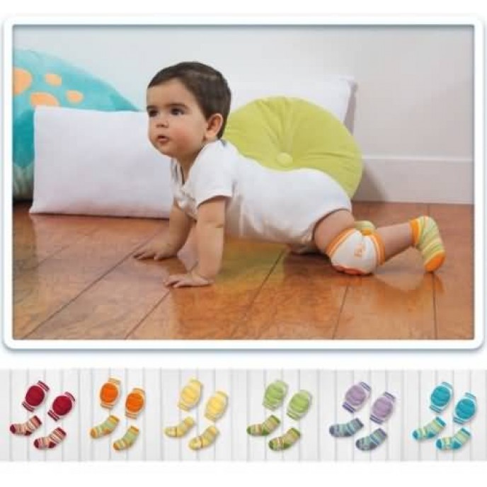 baby crawling socks