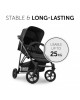 Hauck Travel System Rapid 4 2 in 1 Black